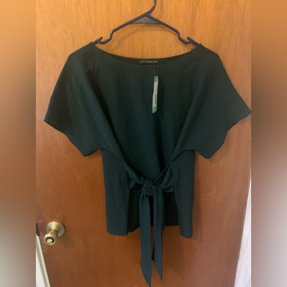 West Kei | Tops | West Kei Julianna Cuffed Sleeve Tie Front Blouse